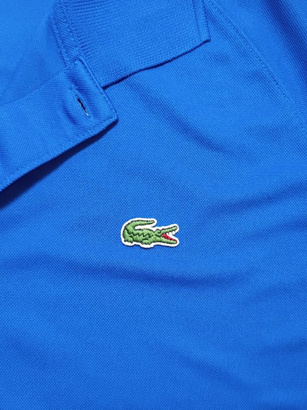 Lacoste Sport Ultra Dry Performance Polo Royal Blue Men’s Large (Size 5) - Picture 5 of 10